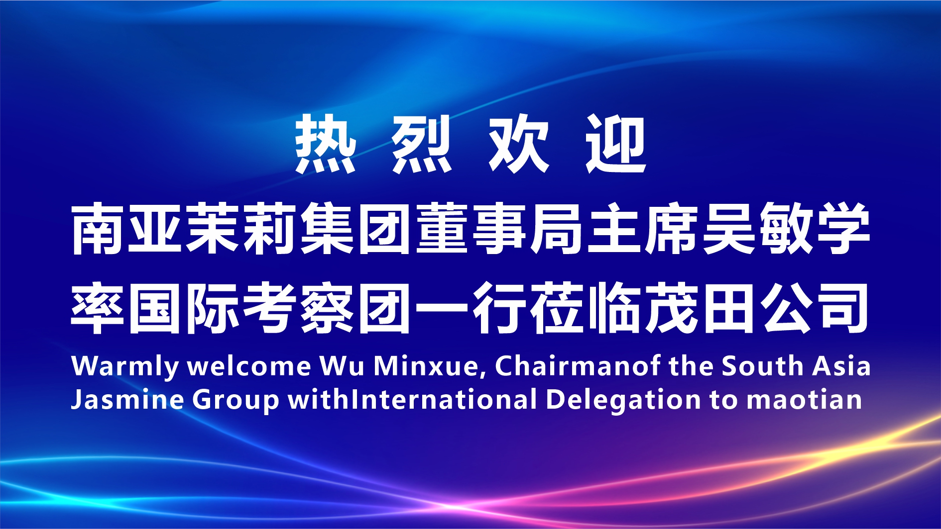 有朋自远方来，，，，不亦乐乎 | 南亚茉莉集团董事局主席吴敏学率国际考察团一行莅临333体育公司